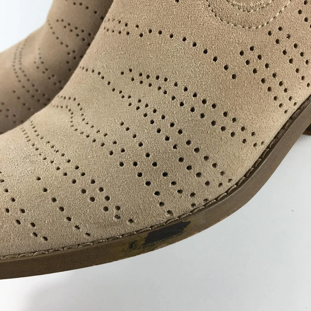 1. State Renna Perforated Booties Size 9M